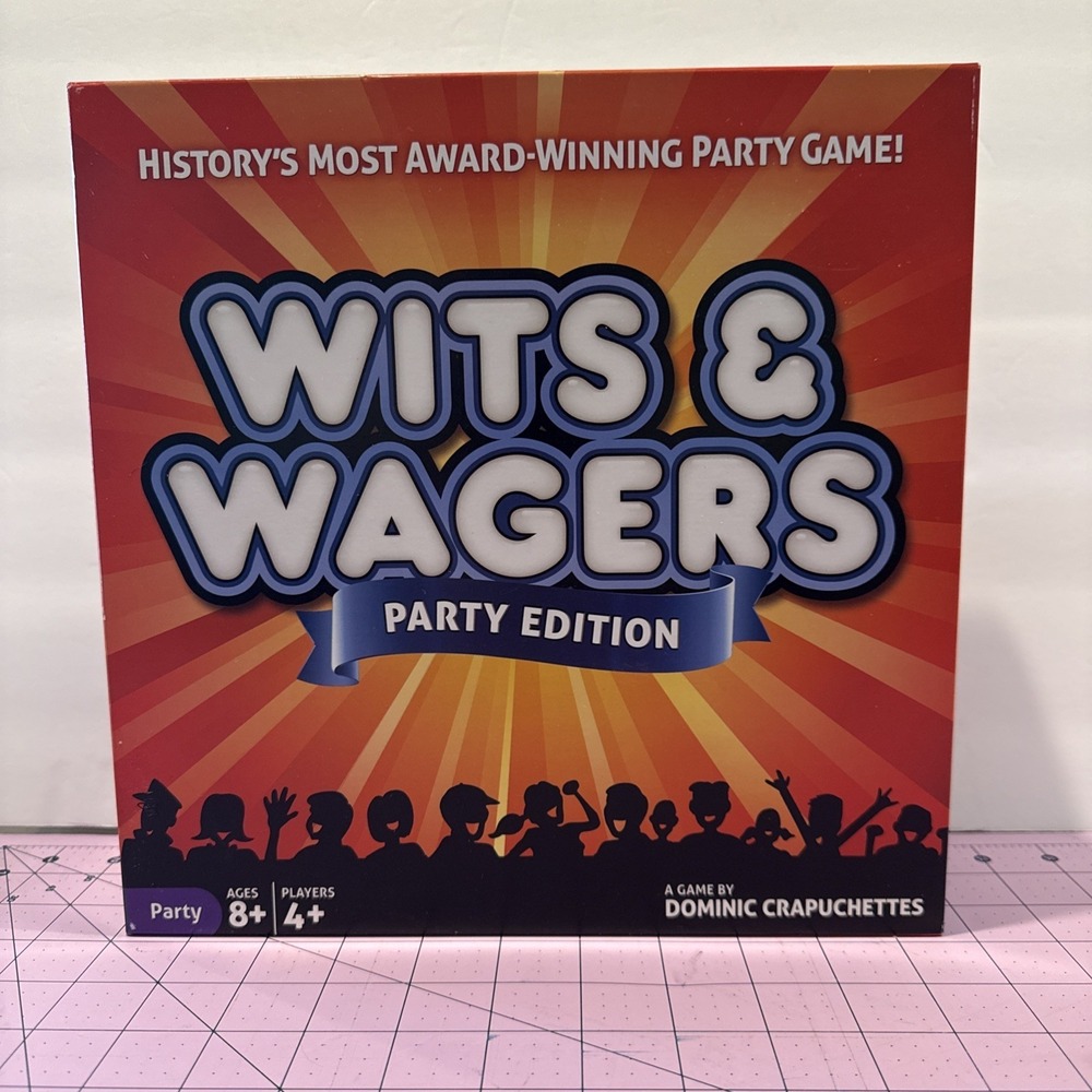 Wits & Wagers Party Edition - The Fun is Betting on the Best Guess! New